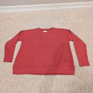 Lucky Brand Women's Burnt Orange Sweater Medium